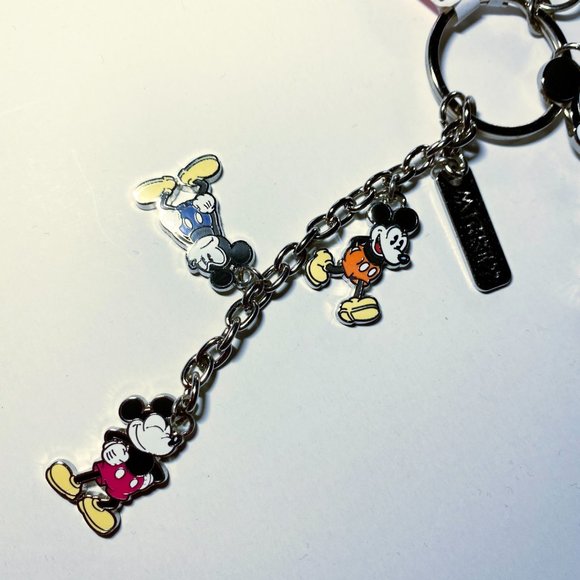 Disney Parks Authentic Mickey Mouse Charm Keychain - Picture 3 of 4